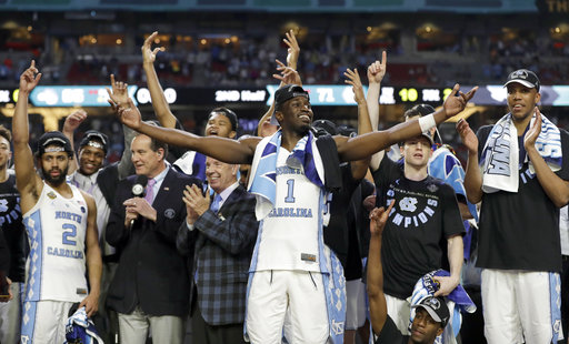APTOPIX Final Four Gonzaga North Carolina Basketball